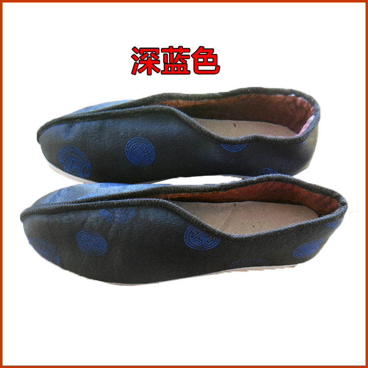 老人男式壽鞋 棉鞋子男士隨葬靈堂死人殯葬用品批發(fā)